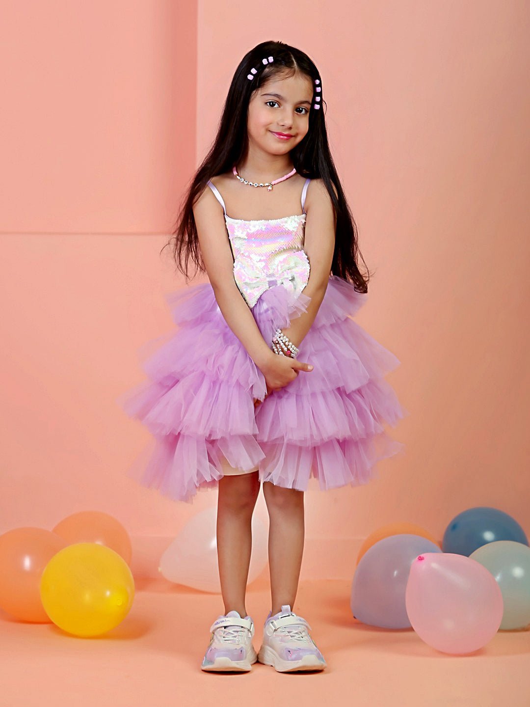 Cotton Candy Dream Girls Tulle Dress - KPW - MO - CTCDG - 1 - 2