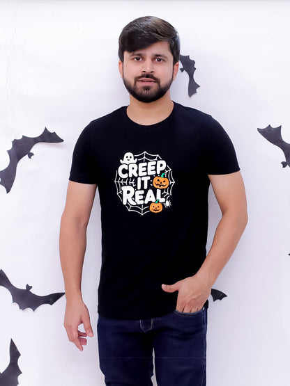 Creep It Real Family Men's T-shirt - TWN - SC - CRPIFM - S
