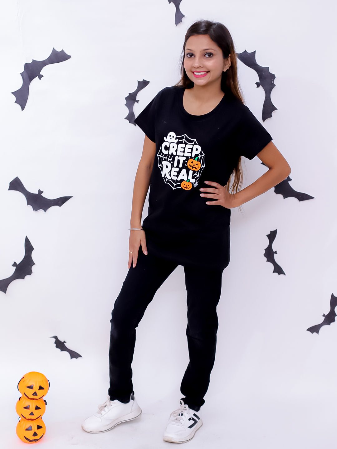 Creep It Real Family Women's T-shirt - TWN - SC - CRPIFW - S