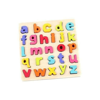 Humming Bird Toys Wooden Edaucational Learning Alphabet Board for Kids Wooden Spelling Puzzle for Kids - HalfPe