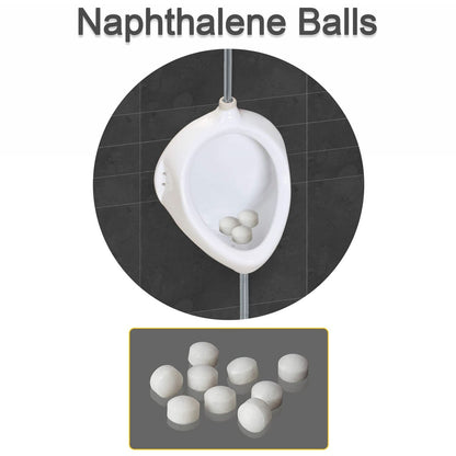 Naphthalene Balls For Clothes Pantry Bathroom Toilet Wardrobe  Wash Basin Urinal Cockroaches.