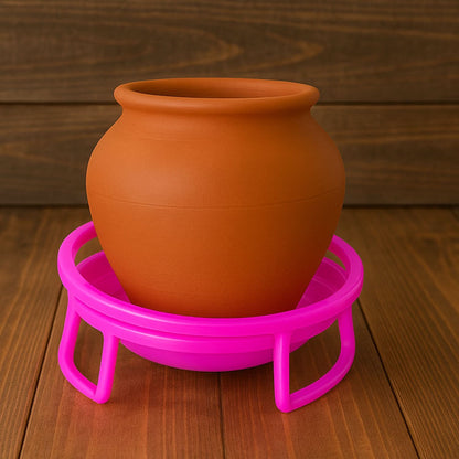 Plastic Water Pot Stand Set – 2-Piece Durable Water Pot Holders