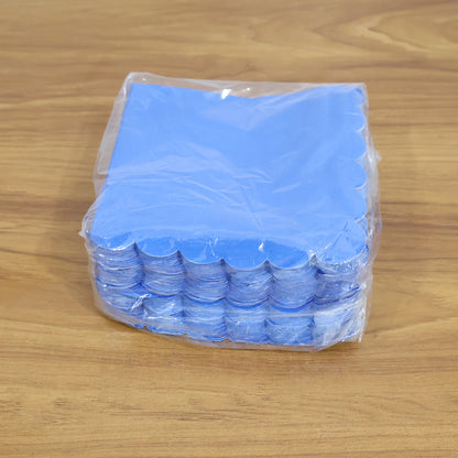 Royal Scalloped Disposable Paper Napkins (23 X 23 Cm  Approx 120 Pc)