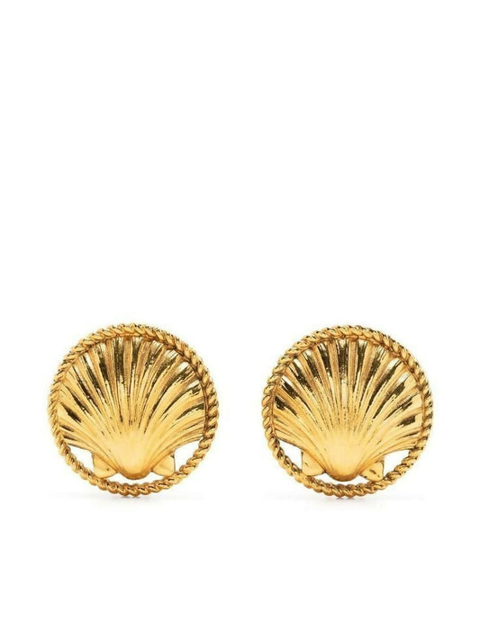 Chanel Sea Shell Earrings