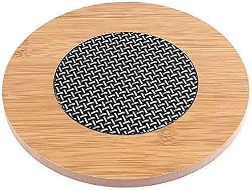 Big Size Wooden Round Shape Pot Heat Pad - HalfPe