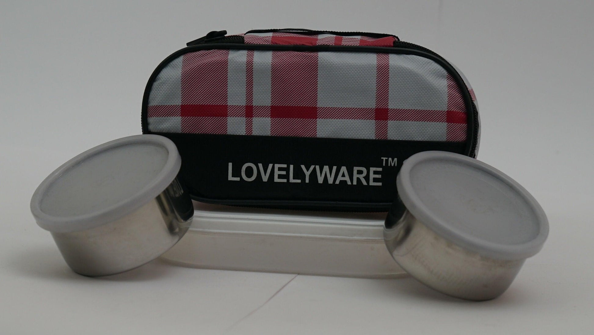 Capsule Nor Lunch Box (300ml *2 Container With Bag) - HalfPe