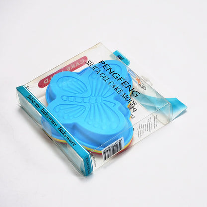 4-Piece Silicone Butterfly Molds – Flexible, Non-Stick Molds for Baking & Crafts