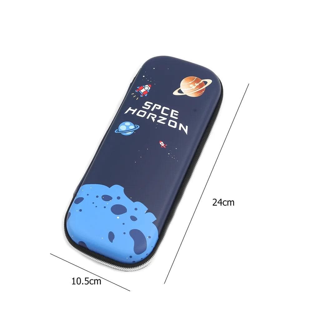 Squshy Astronaut Space Boys Destress Pencil Case (navyblue) - HalfPe