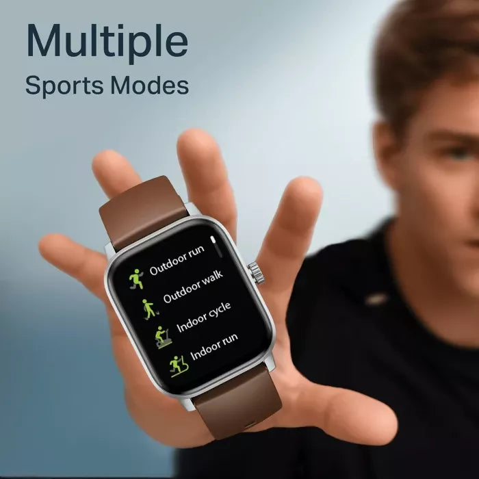 boAt Wave Astra Neo Smartwatch Stylish Design, HD Display, Health & Fitness Tracking (Timber Brown )