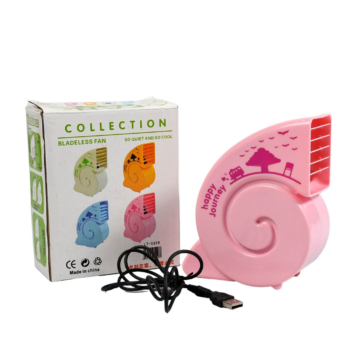 USB Mini Fan – Cute Bright Color Desktop Cooling Fan HP DD
