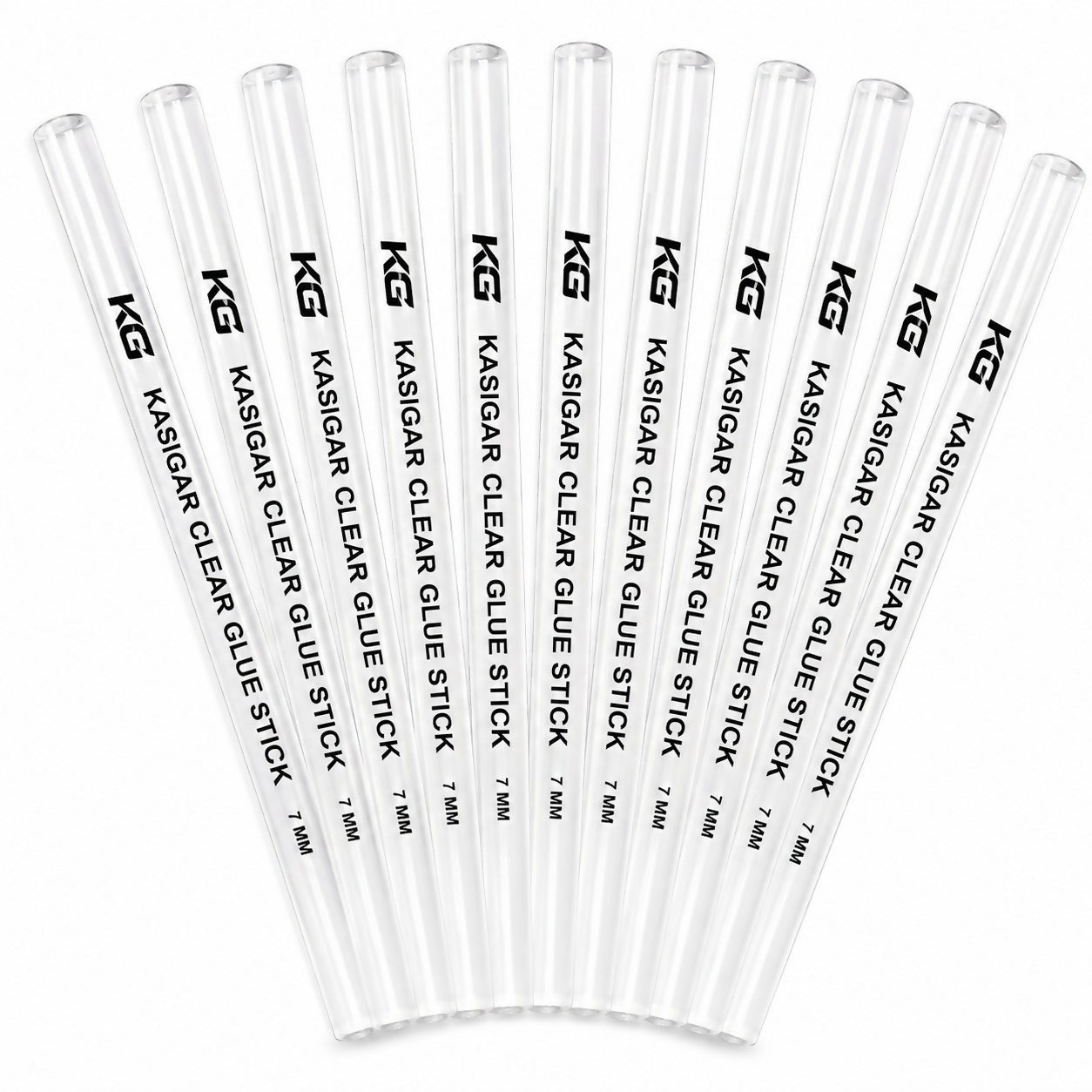 JPS 6 MM for 20 watt and above glue gun 6 mm Transparent Glue Sticks For 20w Hot Melt Glue Gun, Adhesive Gluesticks For Arts, Crafts, Electronics, Repairing & Home Use. [6 mm - 10 Sticks] Glue Sticks.