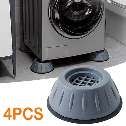 Anti-Vibration Pads for Washing Machine & Dryer Shock-Absorbing Noise-Reducing Stabilizer Feet