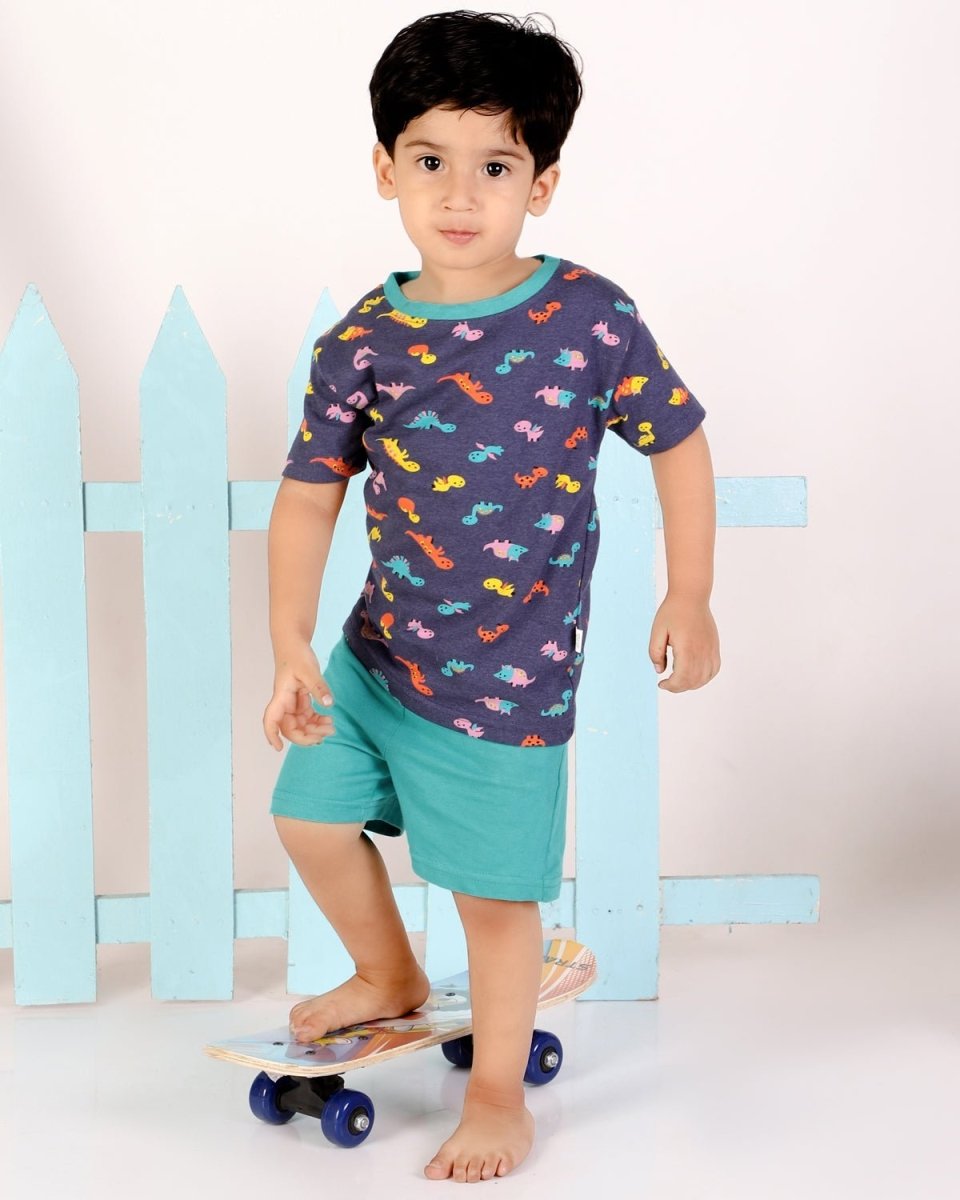 Dino Squad Boys Casual Set - KCW-DNSQD-6-12