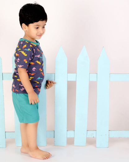 Dino Squad Boys Casual Set - KCW-DNSQD-6-12