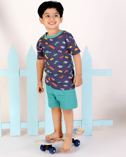 Dino Squad Boys Casual Set - KCW-DNSQD-6-12