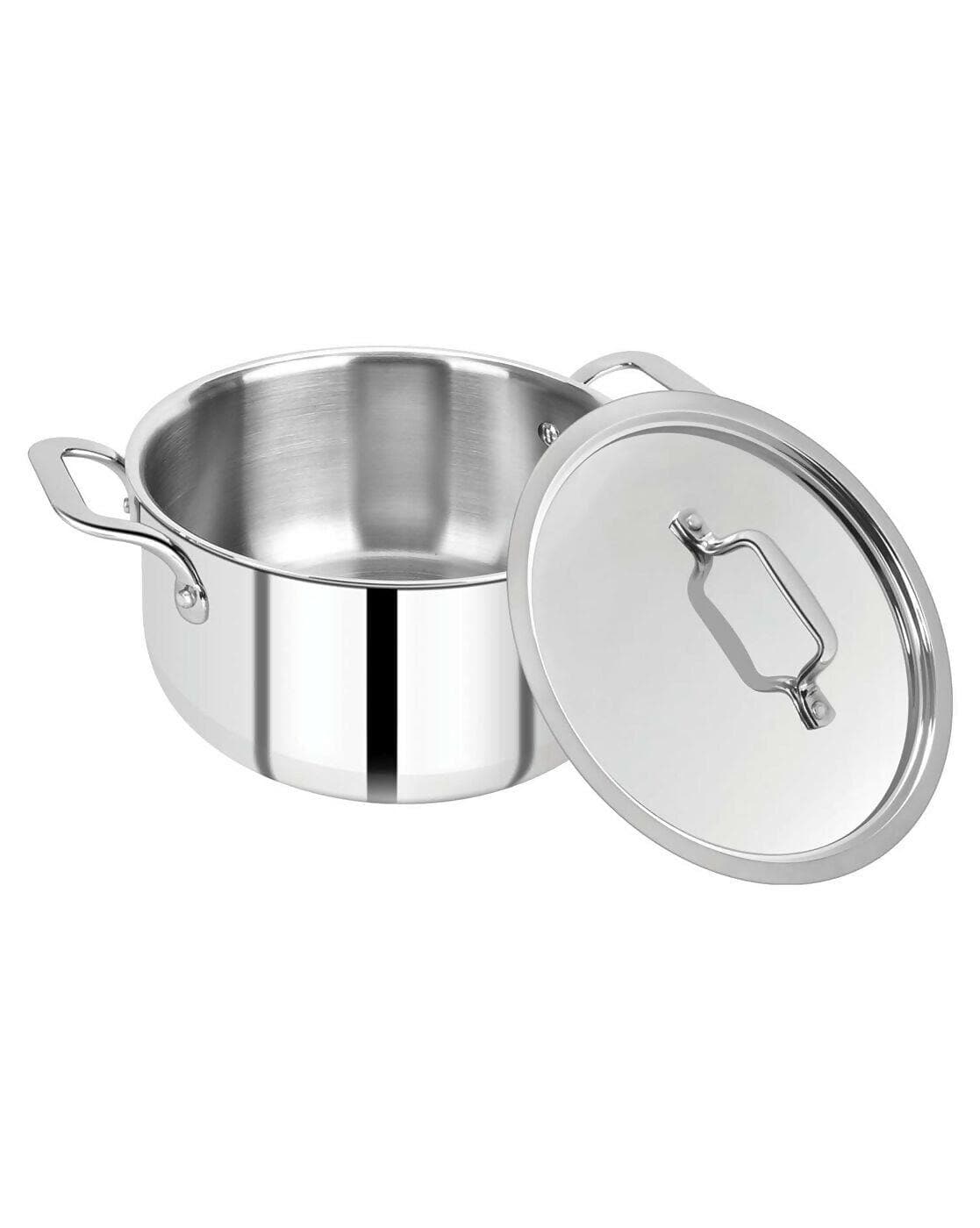 Chef Tone Stainless Steel Saute Pot (Multiple Sizes) - HalfPe