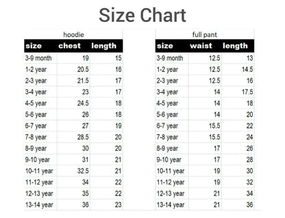 Graphic Astronaut Print Kids Hoodie Set Luck Fashion