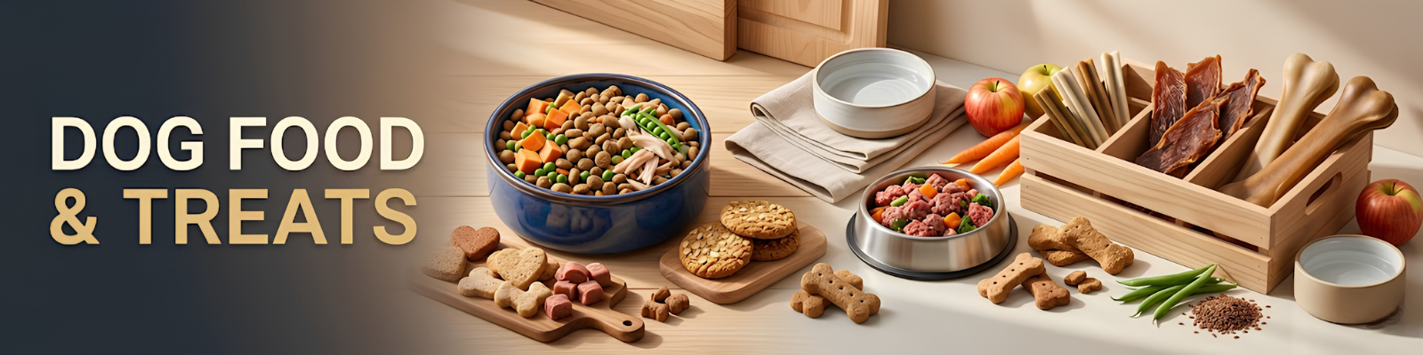 Dog food and treats