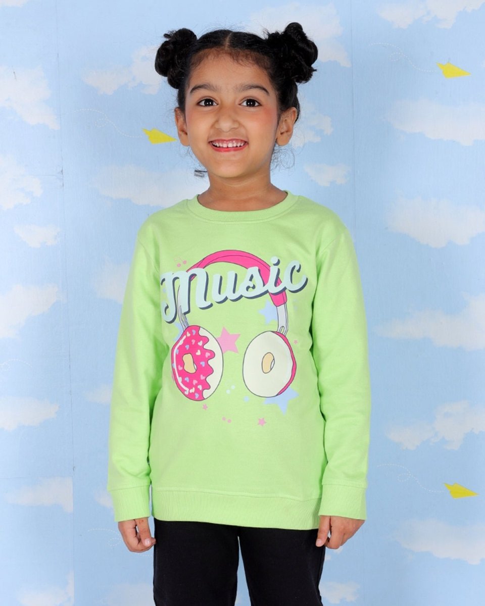 Donut Music Sweatshirt - KWW-AN-DMSW-0-6