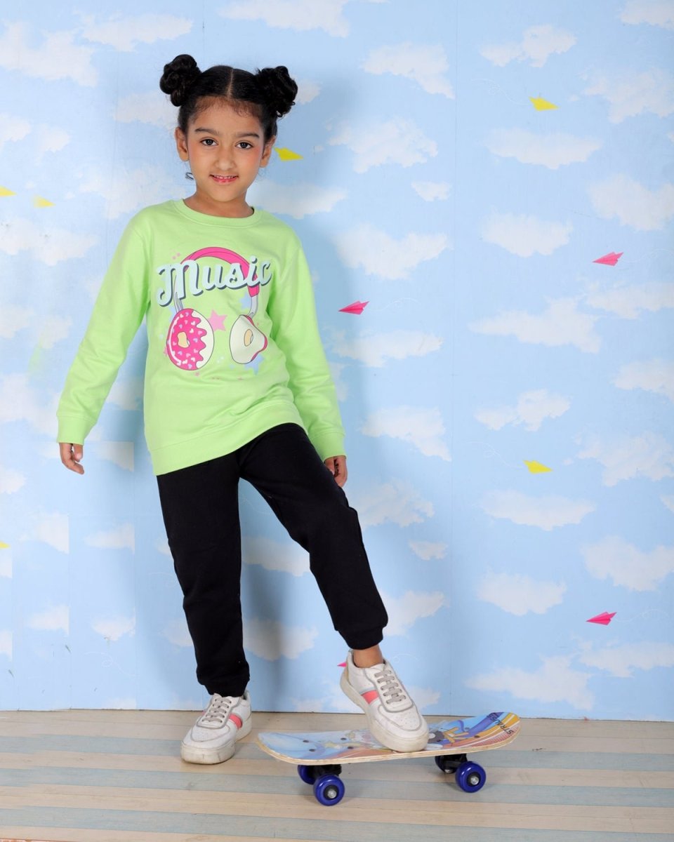 Donut Music Sweatshirt - KWW-AN-DMSW-0-6