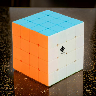 4x4 Stickerless Cube (Magic Speed Puzzle) SUPER