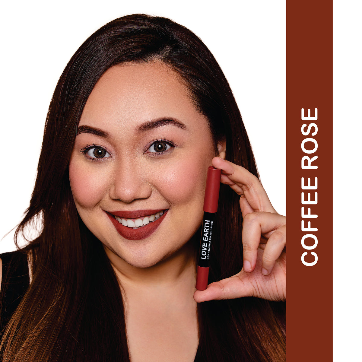 Love Earth Lip Crayon Coffee Rose LE267 - Image 3