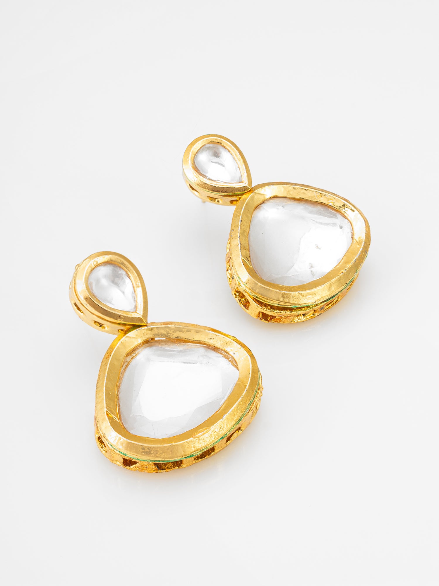 Gold Plated Stud Earrings | Aadita Jewelry