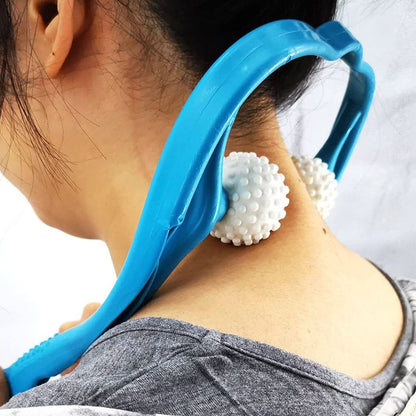 Neck & Shoulder Massager – Portable Back & Waist Pain Relief for Men & Women