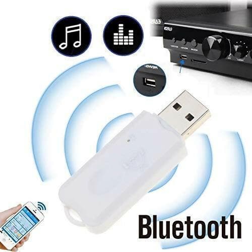 Bluetooth Dongle 4.0 USB Music Audio Receiver for Your Car ( Pack of 2) - HalfPe