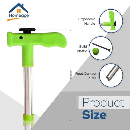 Stainless Steel Tender Coconut Opener Tool with Comfortable Grip and Non-Slip Handle - HalfPe