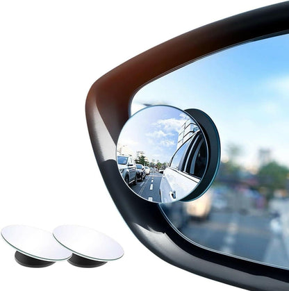 Blind Spot Mirror Mirror 360 Degree Flexible (Set of 2 ) - HalfPe