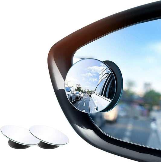 Blind Spot Mirror Mirror 360 Degree Flexible (Set of 2 ) - HalfPe