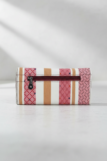 Women’s Printed Striped Envelope Wallet RAYORA ENTERPRISE