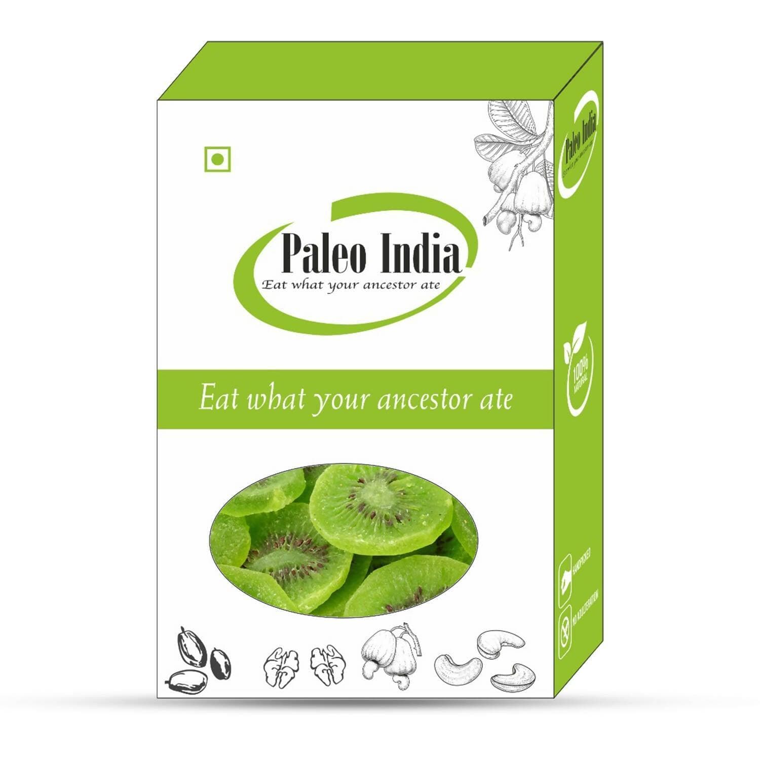 Paleo India Dried Kiwi fruit (400g) - HalfPe