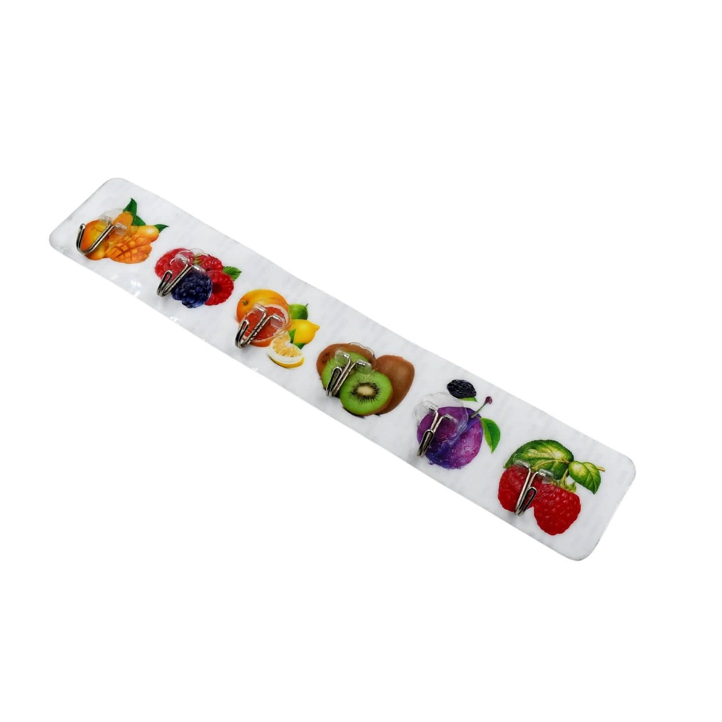 Transparent Adhesive Wall Hooks with Strong Multiuse Hooks for Home & Office (6 Pcs Set)