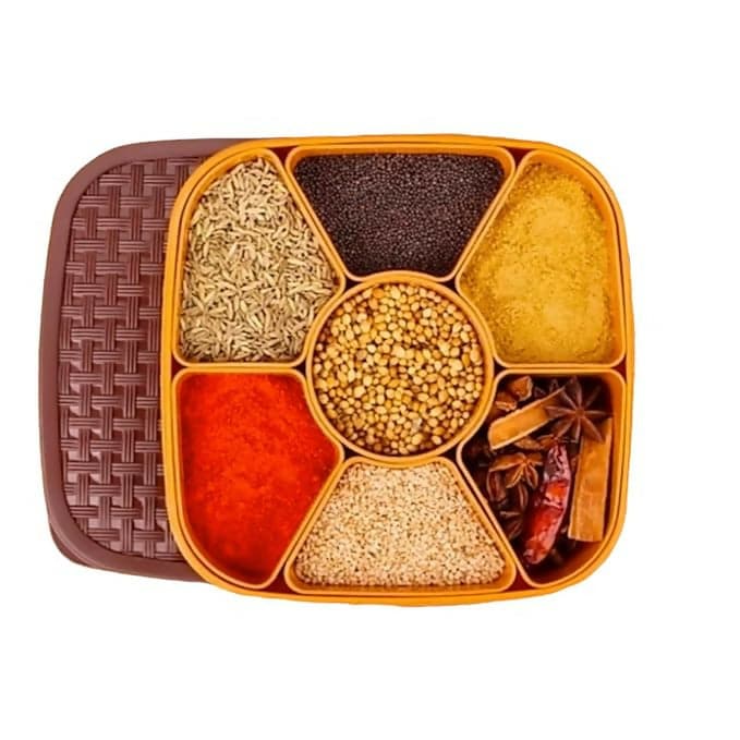 Masala Rangoli Box Dabba for keeping Spices