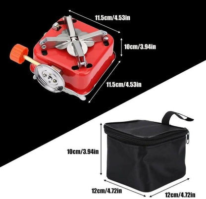 Aluminium Portable Butane Gas Burner/Stove For Camping - HalfPe