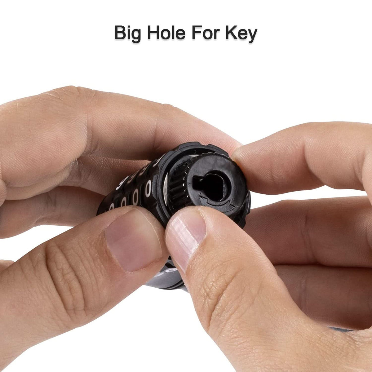 Heavy Duty Multi-purpose Plastic Combination Lock – Ideal for Helmet & More HP DD