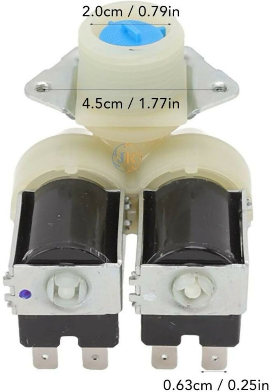 Water Inlet Valve Automatic Washing Machines Dual Head Solenoid Valve LG Automatic Control Valves