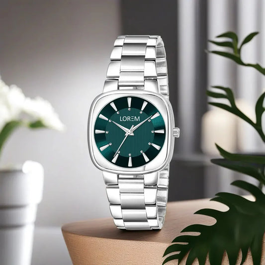 LOREM Silver Professional Analog Watch For Women LR300