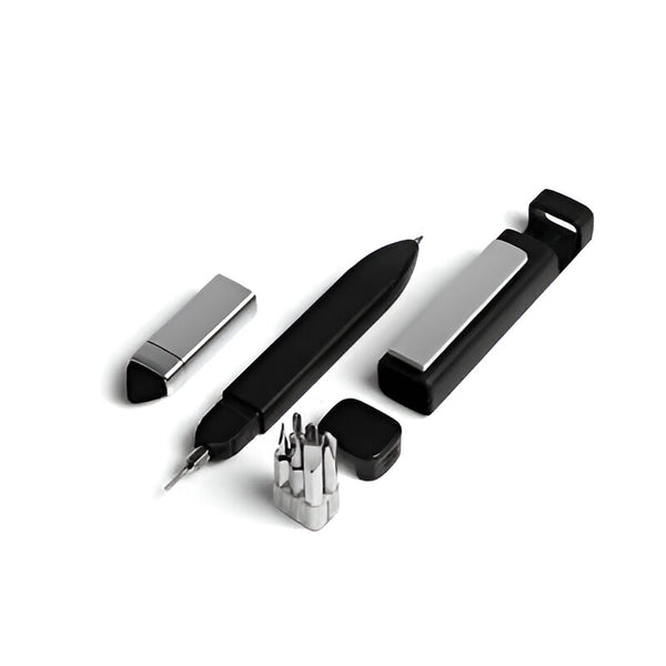 Pen-shaped Phone Holder With Screwdriver Sets Multi-function Pen (4 In 1)
