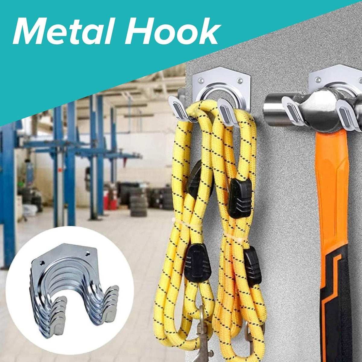 Heavy Duty Tool Hanger Hooks ( 5 Pcs Set ) HP DD