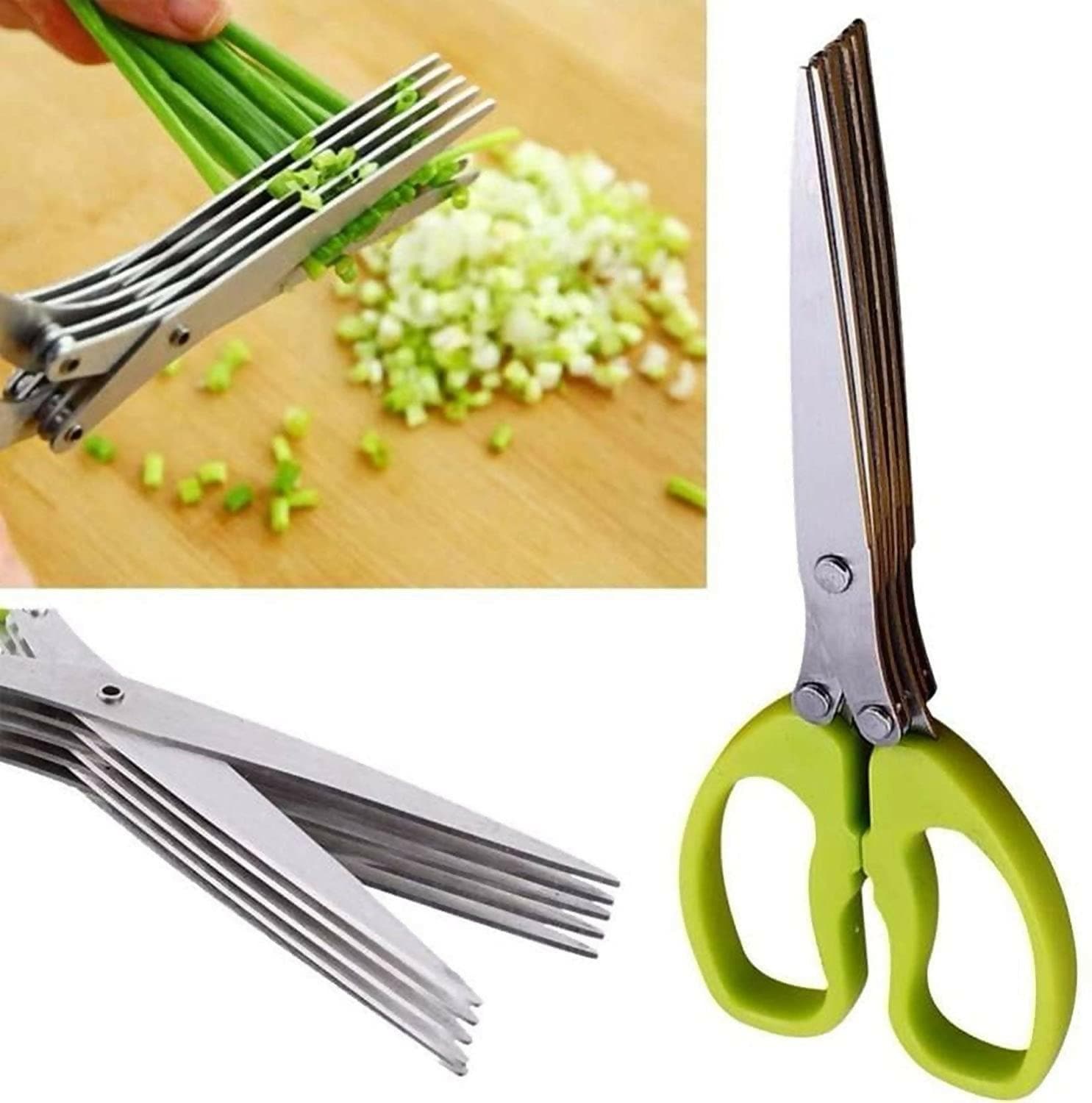 5 Blade Vegetable Scissor for Kitchen - HalfPe