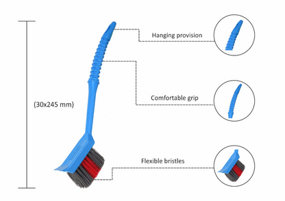 Plastic Sink & Dish Cleaning Brush (Set of 2)