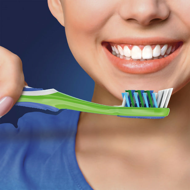 Oral-B CrissCross Manual Toothbrush – Family Pack of 4 HalfPe - FW -TPT