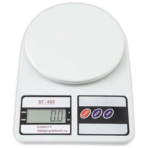 Digital Food Weighing Scale (weight limit: 10 kg) - HalfPe