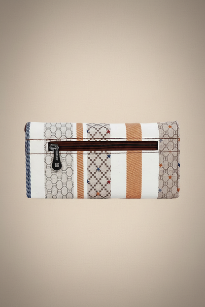 Women’s Printed Striped Envelope Wallet RAYORA ENTERPRISE