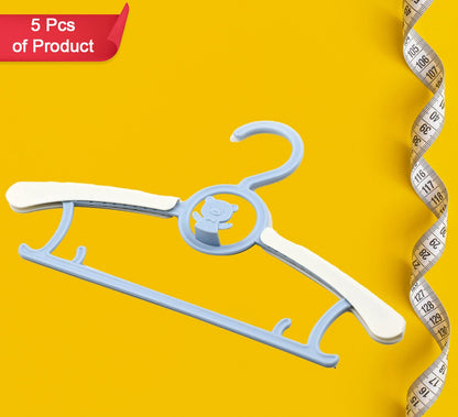 Large Dress Hanger Plastic Adjustable Child Plastic Hangers Space Saving Lightweight Hangers For Clothes Coat Shirt Closet Cloth Hangers Ideal (5pc)