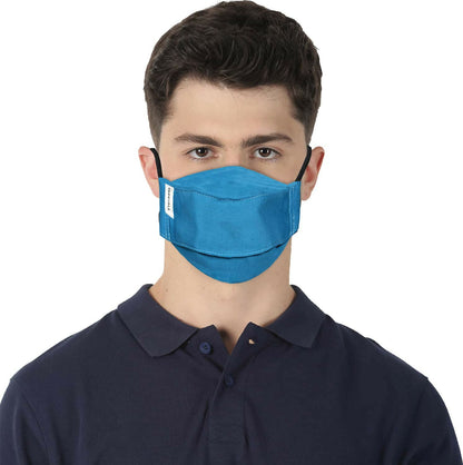 Carriall Adult Unisex 3 Layer Reusable Washable Cotton Mask (Camsm086) Pack Of 3