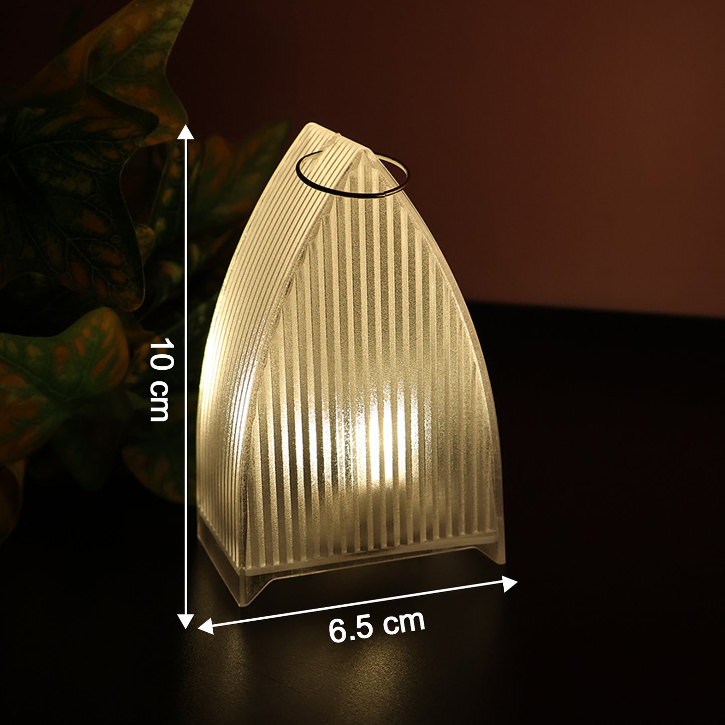 Transparent Decorative LED Candle Lights with Battery Operated Flameless Ambient Tealights for Home Décor (24 Pc)